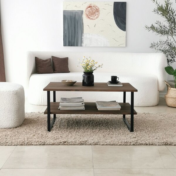 Hanah Home Neta dohányzóasztal - dió