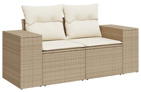 Kerti Kanapé Szett 8 db 8-Ülőhelyek száma Beige és krém