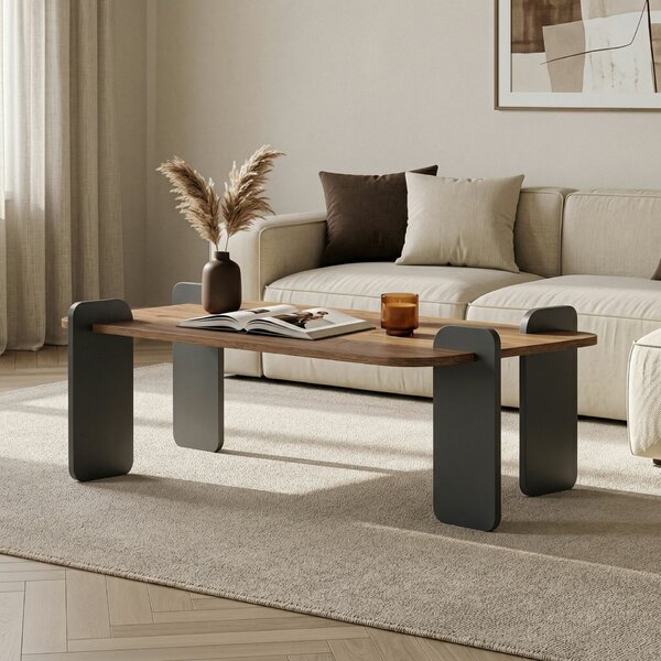 Hanah Home Coffee Table Atlantic Pine Anthracite Renard - Atlantic Pine, Anthracite