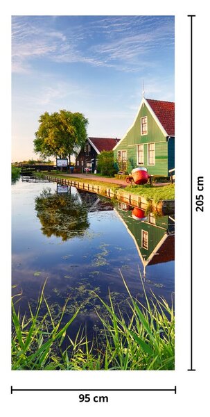 Fotótapéta ajtóra - Holland malmok (95x205cm)