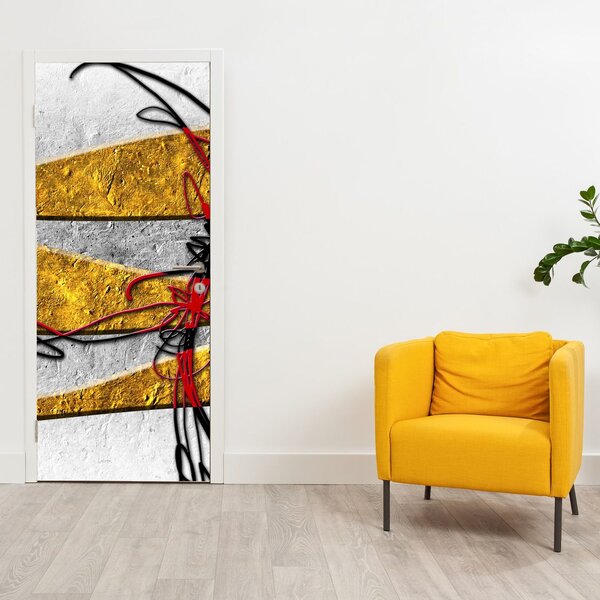 Fotótapéta ajtóra - Absztrakció (95x205cm)