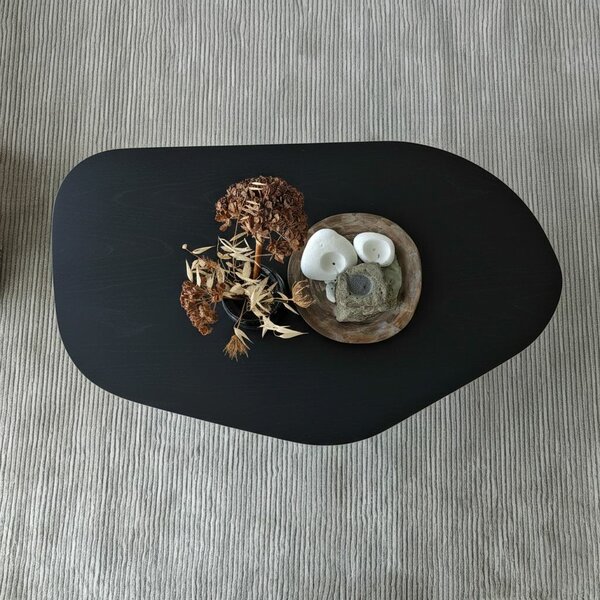 Hanah Home Black Nova Dohányzóasztal - Fekete
