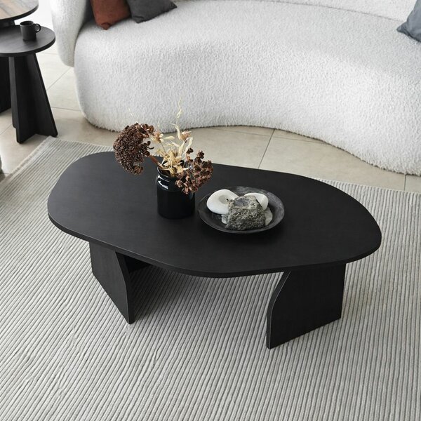 Hanah Home Black Nova Dohányzóasztal - Fekete
