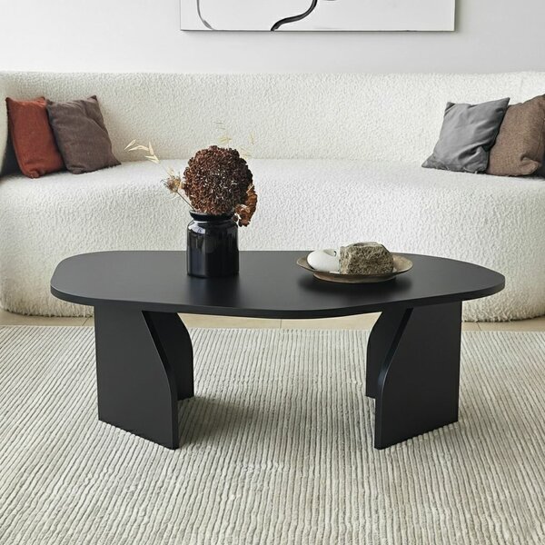Hanah Home Black Nova Dohányzóasztal - Fekete