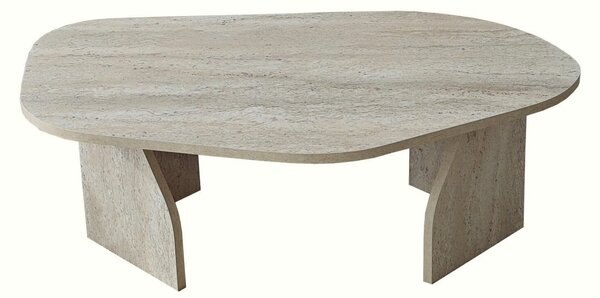 Hanah Home Dohányzóasztal Travertine Fume Nova - Travertine, Fume
