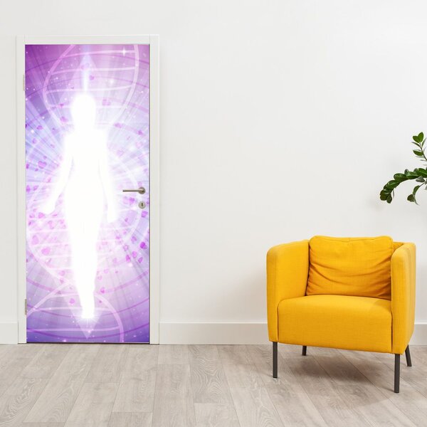 Fotótapéta ajtóra - Nő (95x205cm)