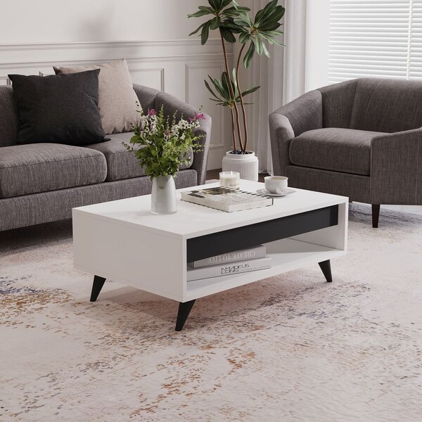 Hanah Home White Century dohányzóasztal - Fehér