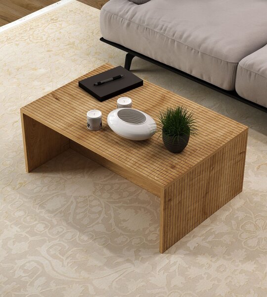Hanah Home Coffee Table Sapphire Oak Lenna - Sapphire Oak