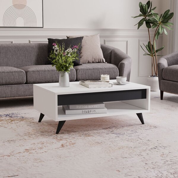 Hanah Home White Century dohányzóasztal - Fehér