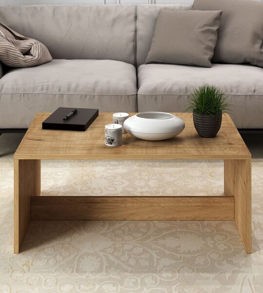 Hanah Home Coffee Table Sapphire Oak Lenna - Sapphire Oak