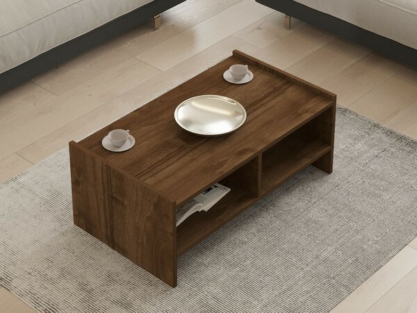 Hanah Home Coffee Table Walnut Pera - diófa