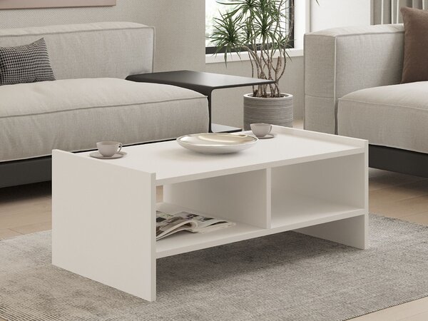 Hanah Home Dohányzóasztal Fehér Pera - Fehér
