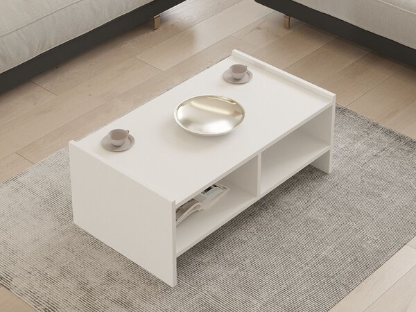 Hanah Home Dohányzóasztal Fehér Pera - Fehér