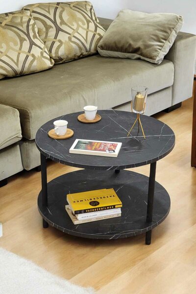 Hanah Home Coffee Table Marble Peka-0008 - Marble