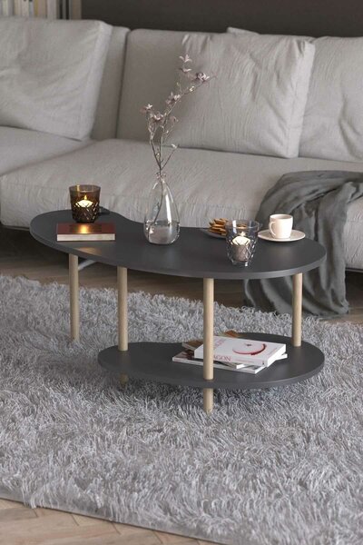 Hanah Home Coffee Table Anthracite Peka-0021 - Anthracite