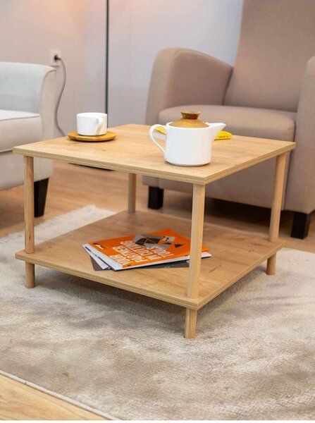 Hanah Home Dohányzóasztal Zafír Tölgy Peka-0049 - Zafír Tölgy
