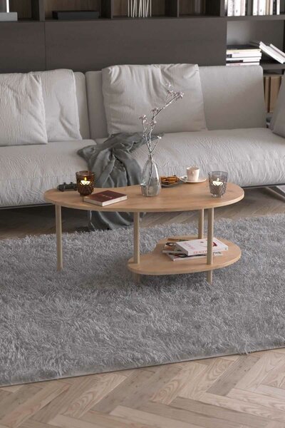 Hanah Home Sapphire Oak Dohányzóasztal Peka-0021 - Zafír tölgy