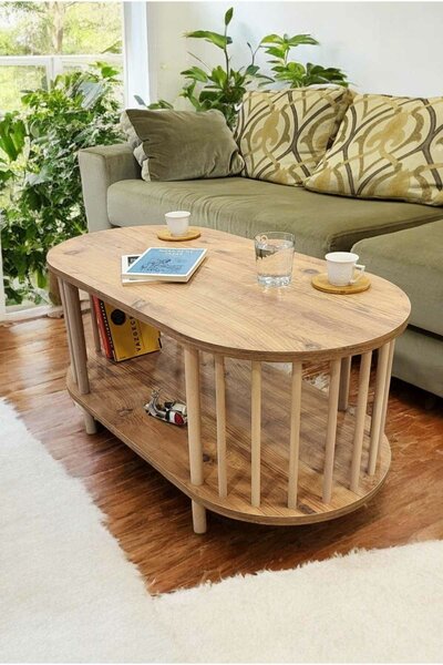 Hanah Home Dohányzóasztal Fenyő Peka-0111 - Fenyő
