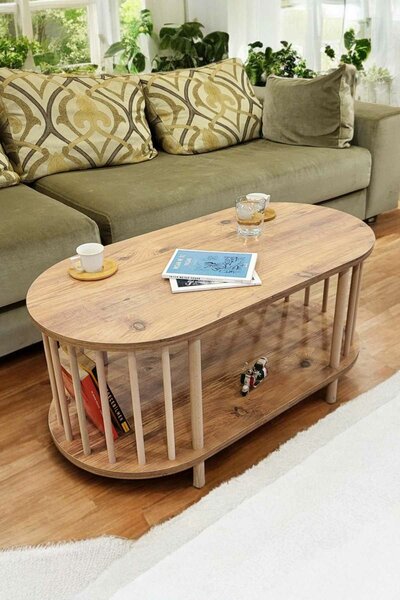 Hanah Home Dohányzóasztal Fenyő Peka-0111 - Fenyő