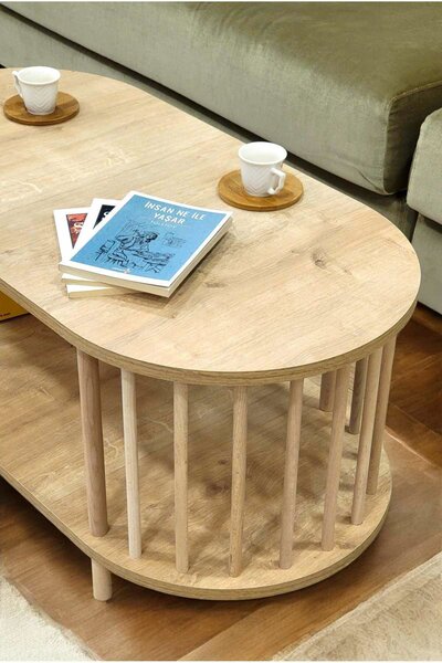 Hanah Home Coffee Table Sapphire Oak Peka-0111 - Sapphire Oak