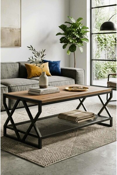 Hanah Home Coffee Table Lydia Black Peka9119