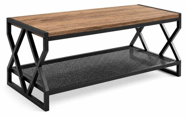 Hanah Home Coffee Table Lydia Black Peka9119