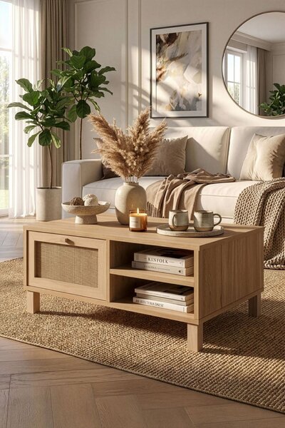 Hanah Home Coffee Table Oak Dune - DN3-SJ
