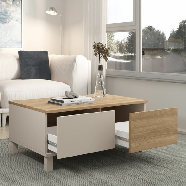 Hanah Home Dohányzóasztal Homok Tölgy hatású - MD2-CS