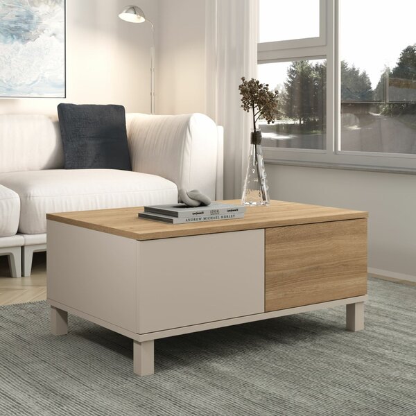Hanah Home Dohányzóasztal Homok Tölgy hatású - MD2-CS