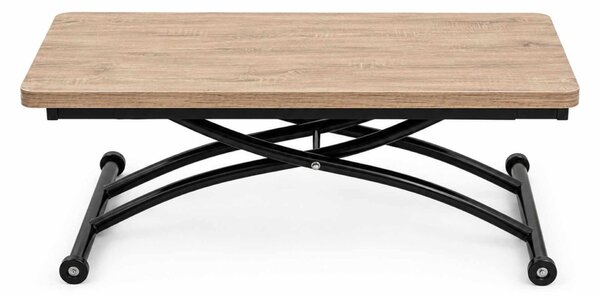 Hanah Home Mini Juppo Ext dohányzóasztal - antik fekete