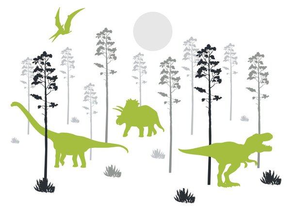 Fotótapéta - Dinoszauruszok (147x102 cm)