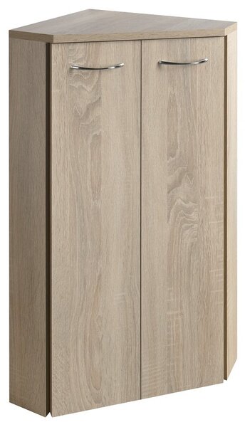 , ZOJA/KERAMIA FRESH sarokszekrény 35x78x35cm, platina tölgy, 50323