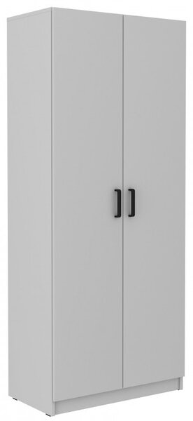 MABAKA polcos szekrény - szélesség 80 cm, szürke