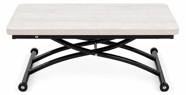 Hanah Home Lisbon dohányzóasztal Mini Juppo Ext, fekete