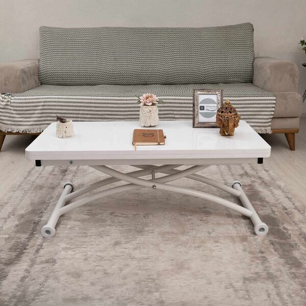 Hanah Home Mini Juppo Ext dohányzóasztal - fehér