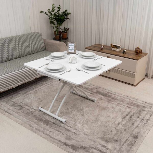 Hanah Home Mini Juppo Ext dohányzóasztal - fehér