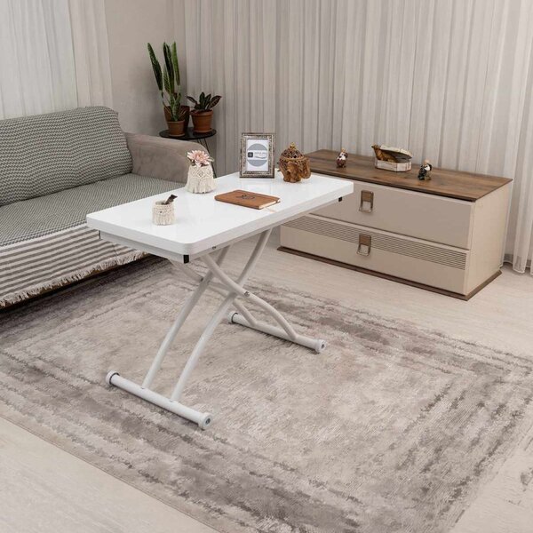 Hanah Home Mini Juppo Ext dohányzóasztal - fehér