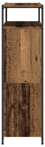 Cipőszekrény tárolóval Öreg fa 100 x 34 x 112 cm Faanyag