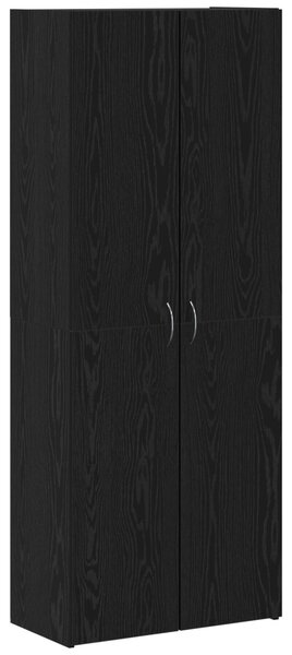 Irodai szekrény Fekete tölgy 60 x 32 x 152,5 cm Szerelt Fa