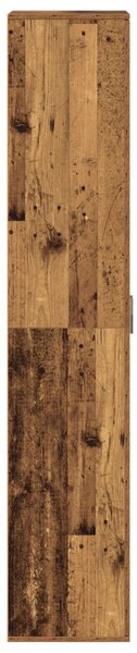Felsőszekrény Régi Fa 60x35x180 cm Műszaki Fa