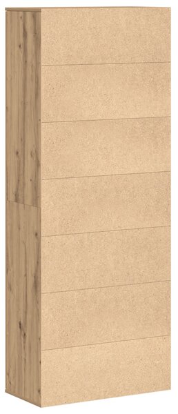 Artisan tölgy magas szekrény 70x35x180 cm Szerelt fa