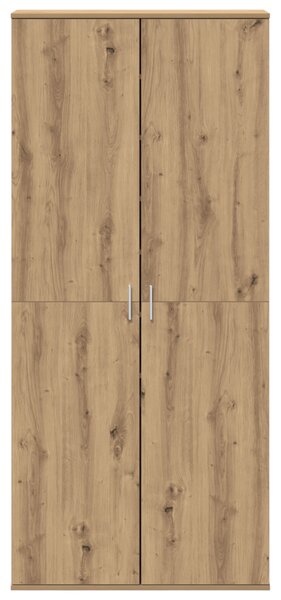 Highboard Kézműves Tölgy 80x39x178 cm Mérnöki Fa