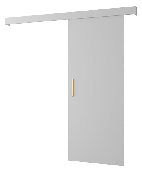 Z0ND0 Tolóajtó 90 cm Sharlene I (matt fehér + fehér + arany). 1043578