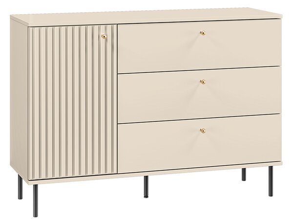 FAREL kombinált fiókos komód - kasmír