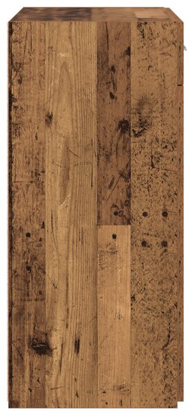 Tároló Szekrény Régi Fa 80x42.5x93.5 cm Műszaki Fa