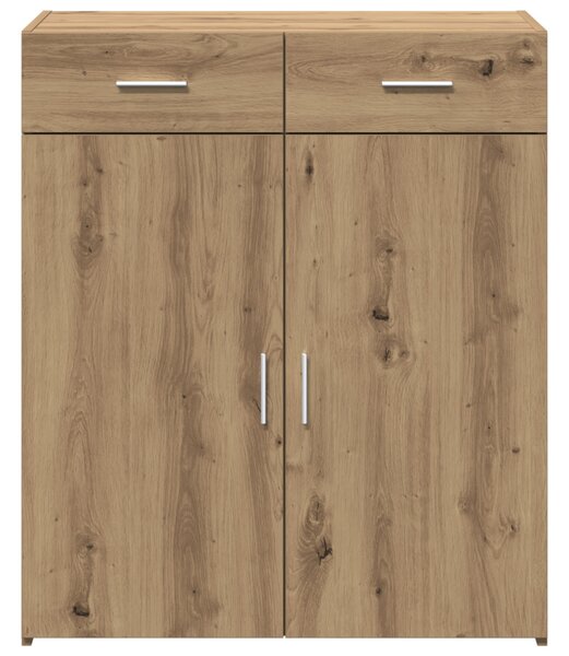 Tárolószekrény Mesterséges tölgy 80x42.5x93.5 cm Műszaki fa