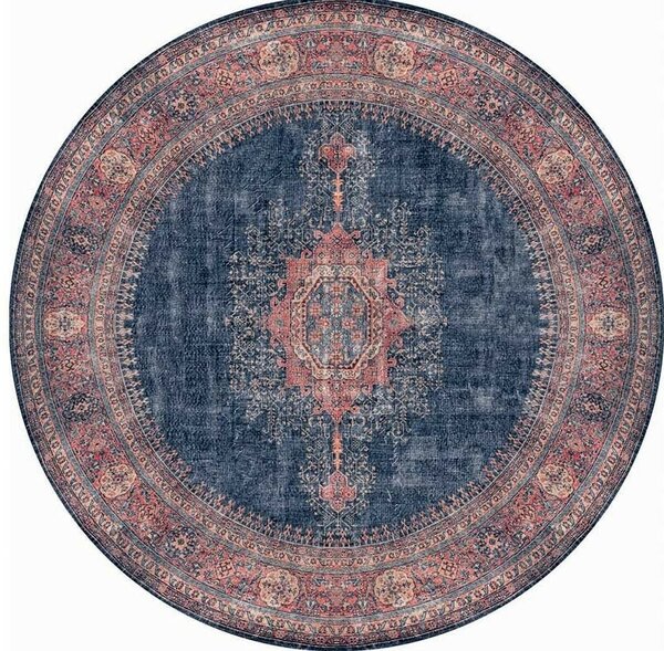 Conceptum Hypnose Szőnyeg (150 cm) Multicolor Blues Chenille - Sötétkék AL 26