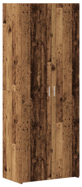 Tárolószekrény Régi Fa 70x42.5x225 cm Épített fa