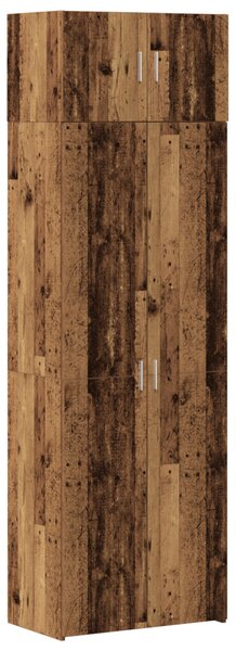 Tárolószekrény Régi Fa 70x42.5x225 cm Épített fa