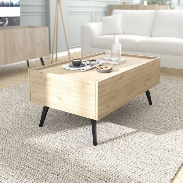 Hanah Home Dohányzóasztal, tölgy, Shp-701-Ff-1